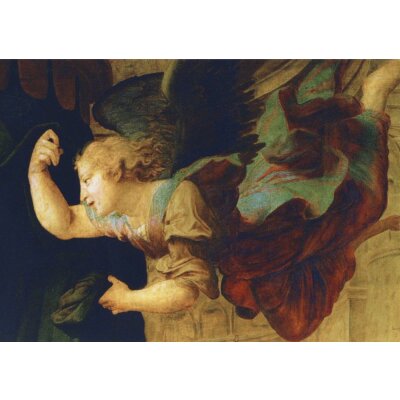 Raffael. Engel, Auss. aus: Madonna del Baldacchino, um 1510