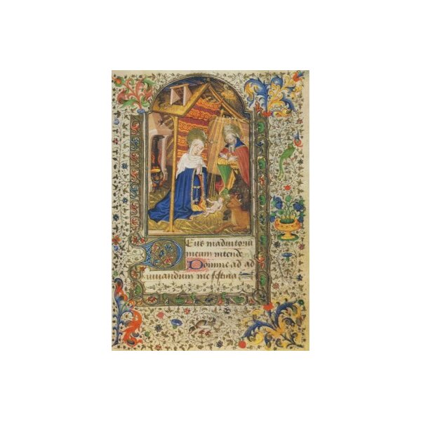 Geburt Christi. Stundenbuch, 15. Jh.