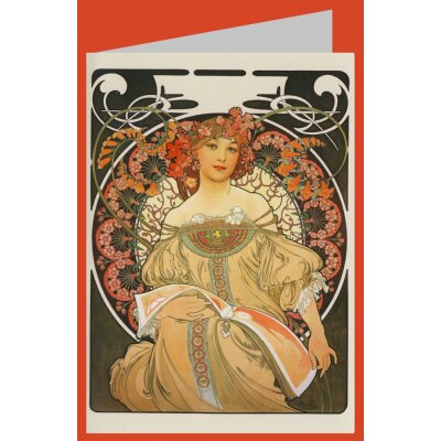 Alphonse Marie Mucha. Reverie, 1897