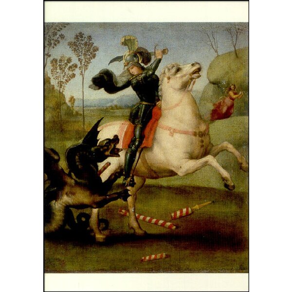 Raffael. Hl. Georg im Kampf mit dem Drachen