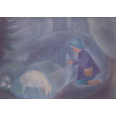 Ruth Elsässer. Am Quell. 30,5 x 22,3 cm, KD