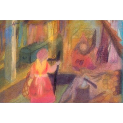 Angela Koconda. Beim Holz holen, aus: das buckl. Männl