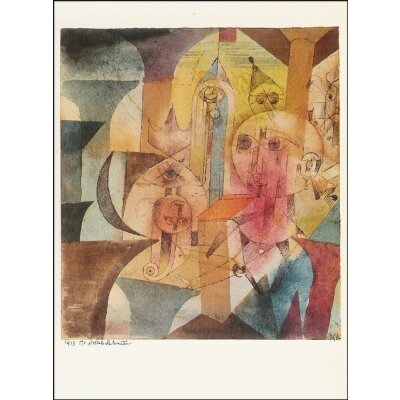 Paul Klee. 171 Astrale Automaten, 1918
