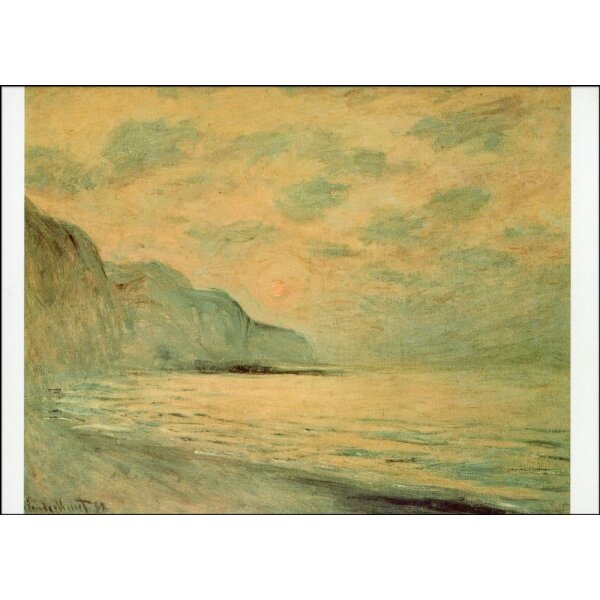 Claude Monet. Sonnenuntergang