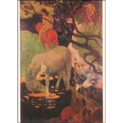 Paul Gauguin. Das weisse Pferd, 1898