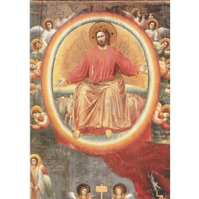 Giotto di Bondone. Aus dem Jüngsten Gericht, Ausschnitt