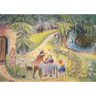 Berthilde Günther. Rotkäppchen, Grossmutter und...