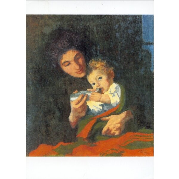 Giacometti, Giovanni. Mutter Annetta mit Sohn Alberto. K