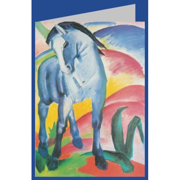 Franz Marc. Blaues Pferd I. 1911