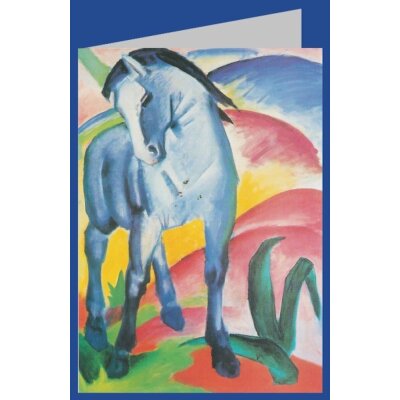 Franz Marc. Blaues Pferd I. 1911