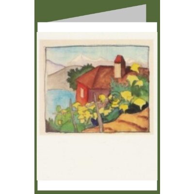 Hermann Hesse. Haus im Weinberg, um 1930. DK