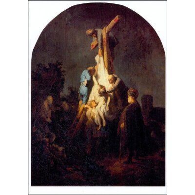 Rembrandt. Kreuzabnahme Christi