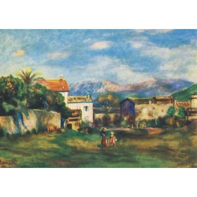 Pierre-Auguste Renoir. Vue de Cagnes
