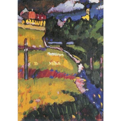 Wassily Kandinsky. Kirche in Murnau