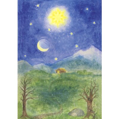 Dorothea Bernet. Der Weihnachtsstern. 21 x 14,8 cm, klein