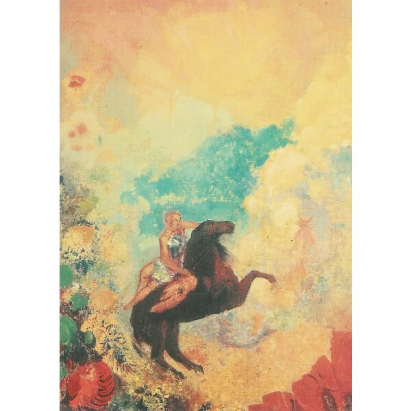 Odilon Redon. Muse von Pegasus