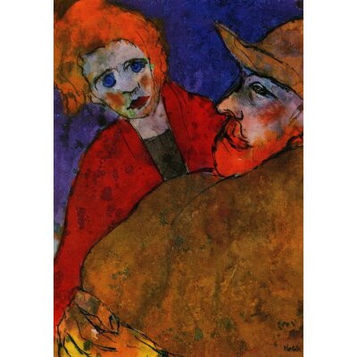 Emil Nolde. Bauer und Frau, 1931/35