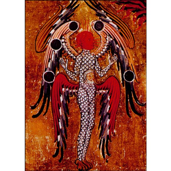 Vision der Heiligen Hildegard von Bingen, Ausschnitt