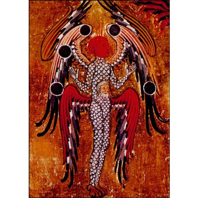 Vision der Heiligen Hildegard von Bingen, Ausschnitt