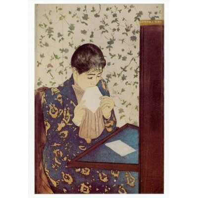 Mary Cassatt. Der Brief, ca. 1891