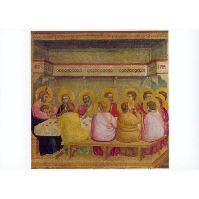 Giotto di Bondone. Das letzte Abendmal
