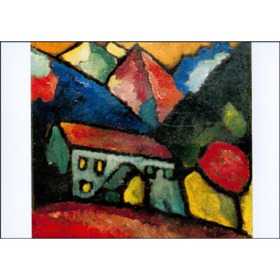 Alexej von Jawlensky. Haus in den Bergen, ca. 1912