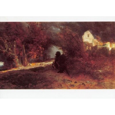Arnold Böcklin. Herbst und Tod, 1871