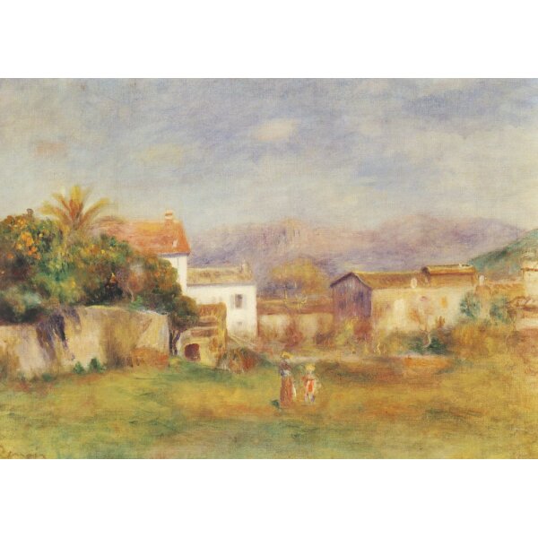 Pierre Auguste Renoir, Ansicht von Cagnes