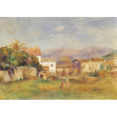 Pierre Auguste Renoir, Ansicht von Cagnes