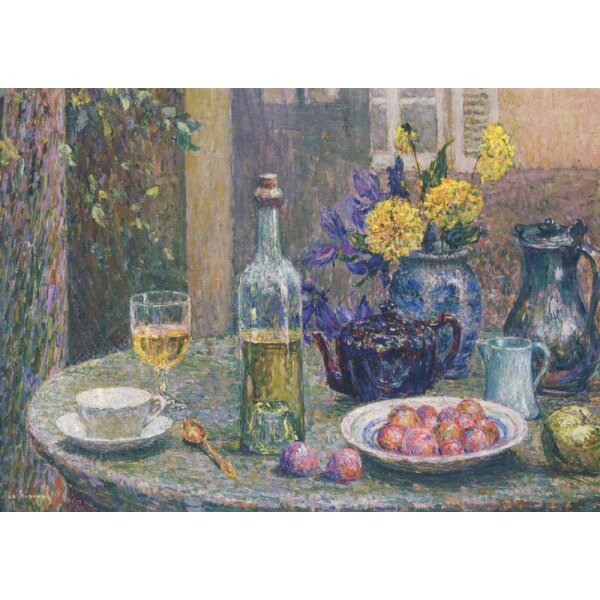 Henri le Sidaner. Gelbe Dahlien, 1925