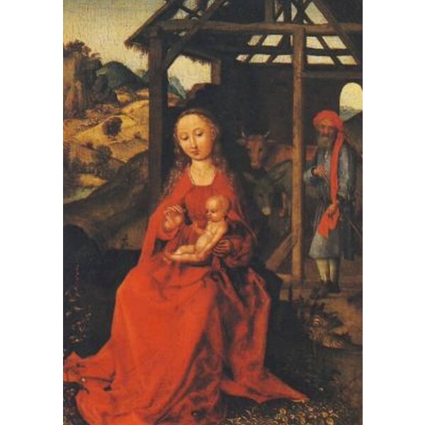 Martin Schongauer. Geburt Christi
