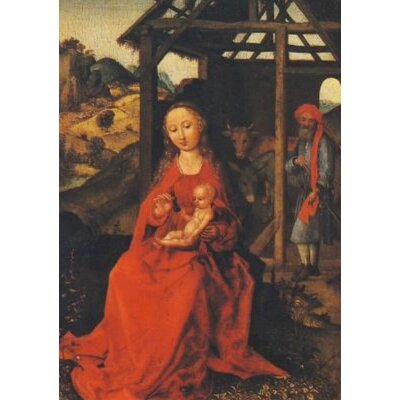 Martin Schongauer. Geburt Christi