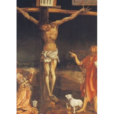 Matthias Grünewald. Isenheimer Altar Jesus am Kreuz