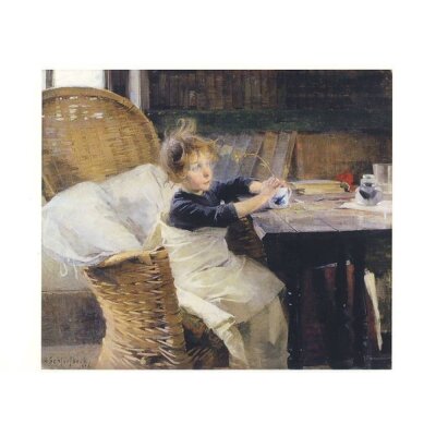 Helene Schjerfbeck. Die Genesene, 1888