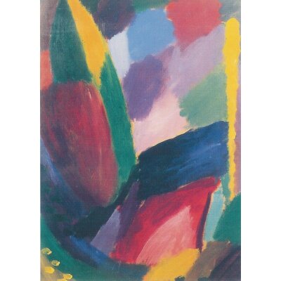 Alexej von Jawlensky. Grosse Variation mit 6 ge. Punkten