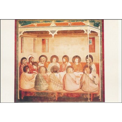 Giotto di Bondone. Abendmahl