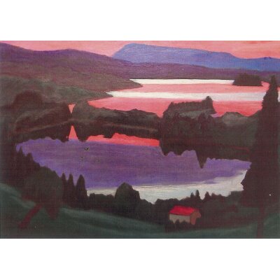 Gabriele Münter. Abend am Staffelsee, 1934