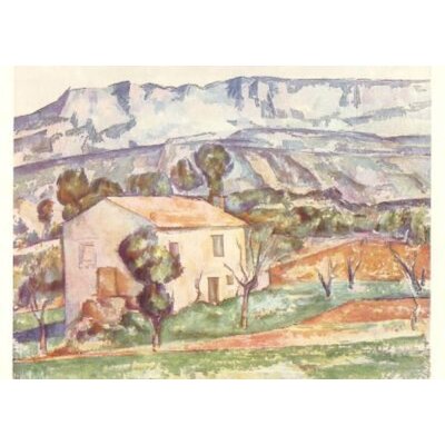 Paul Cézanne. Das Haus am Berg