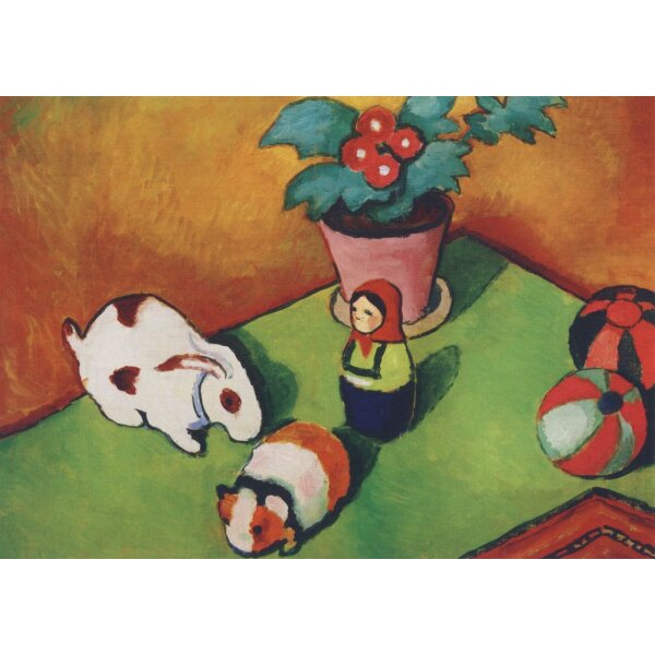August Macke. Walterchens Spielsachen, 1912