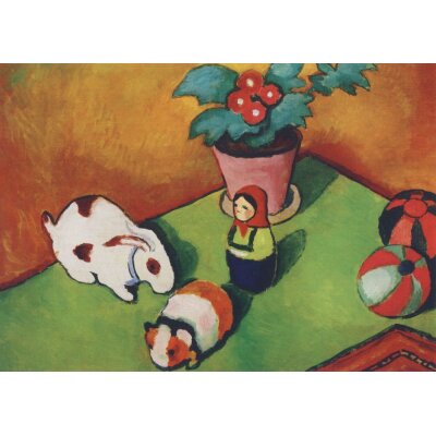 August Macke. Walterchens Spielsachen, 1912