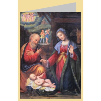 Bernardino Luini. Die Geburt Christi, nach 1525