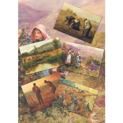 Set "Erntezeit" mit 5 verschiedene Karten