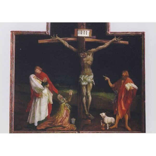 Matthias Grünewald. Kreuzigung Christi, Isenheimer Altar