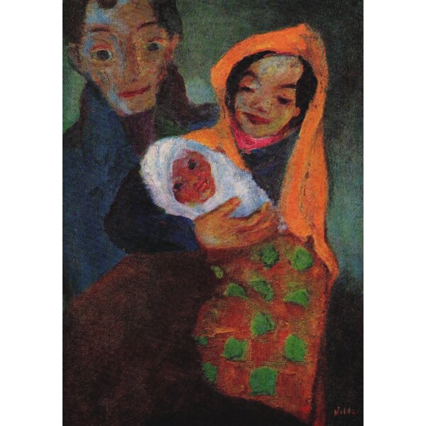 Emil Nolde. Familie, 1918