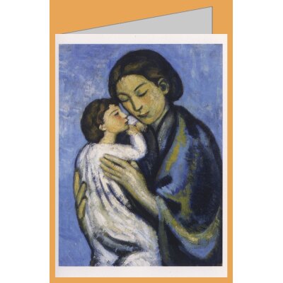 Pablo Picasso. Mutter und Kind
