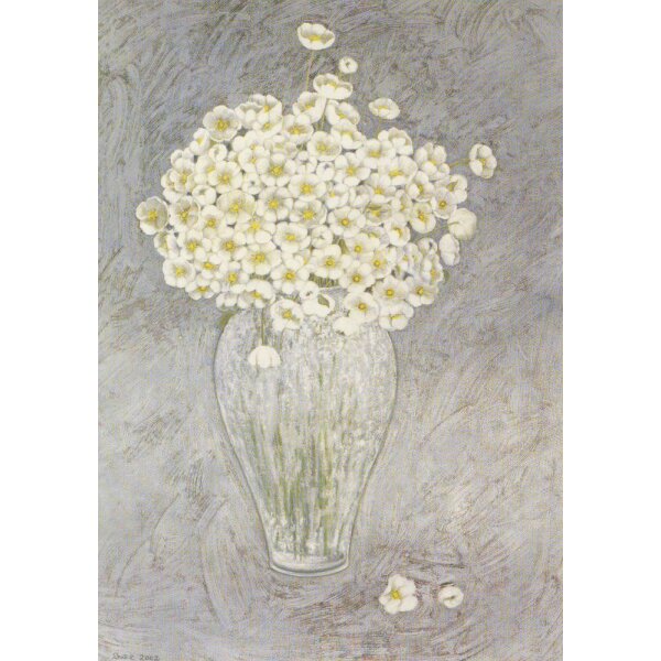 Heide Dahl. Weiße Blüten