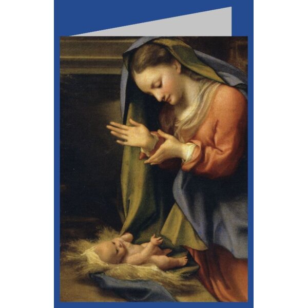 Antonio Allegri Correggio. Maria das Christkind anbetend, um 1522