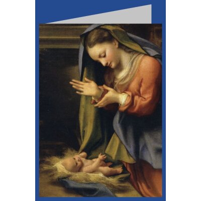 Antonio Allegri Correggio. Maria das Christkind anbetend,...