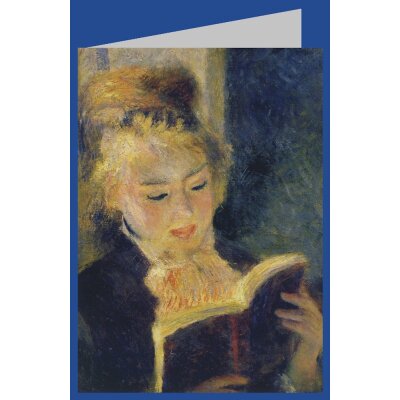 Pierre Auguste Renoir. Lesendes Mädchen, 1874