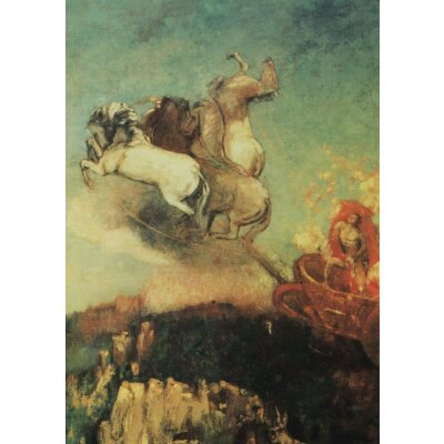 Odilon Redon. Der Triumphwagen Apollos
